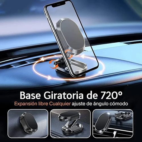 Soporte Celular Magnético Para Auto Tablero - Imagen 4